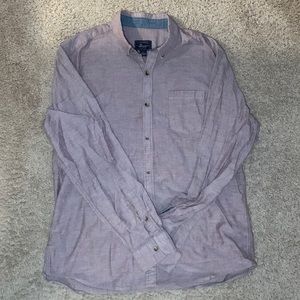 Mens bass button up long sleeve shirt